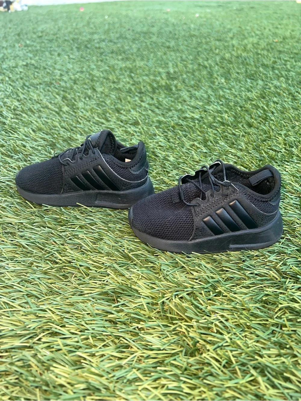adidas x_plr Kids Black Low-Top Athletic Sneakers toddler baby 6c